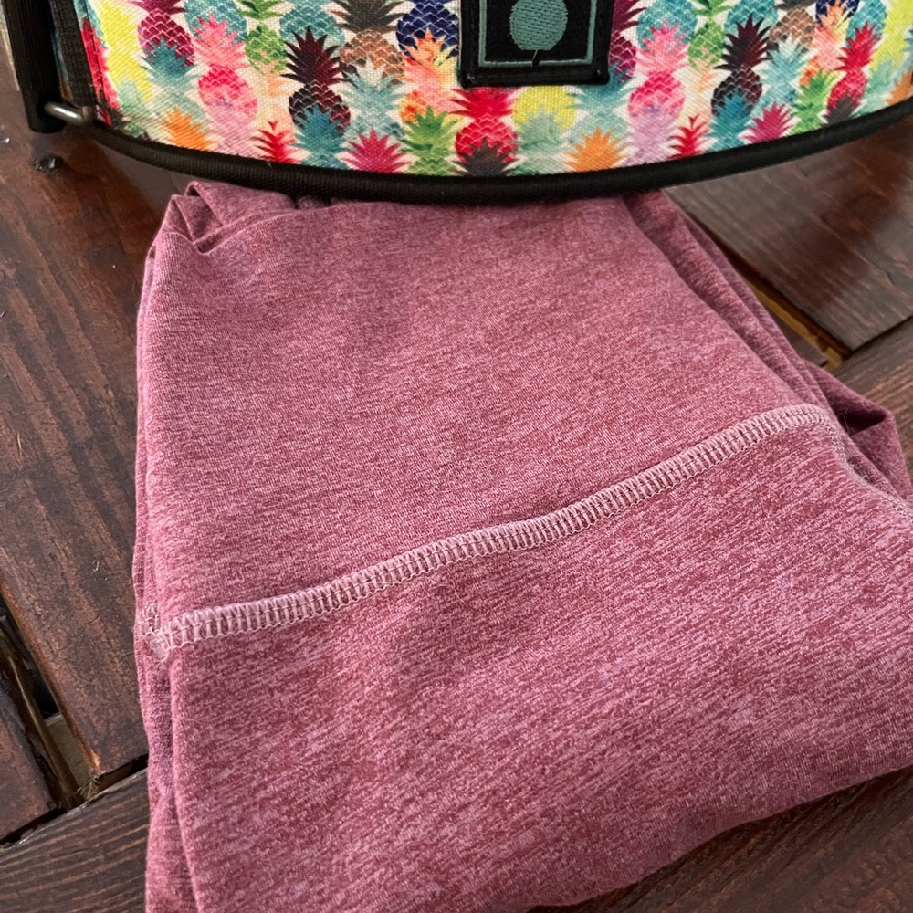 Fleo mauve leggings—special barbella box color!